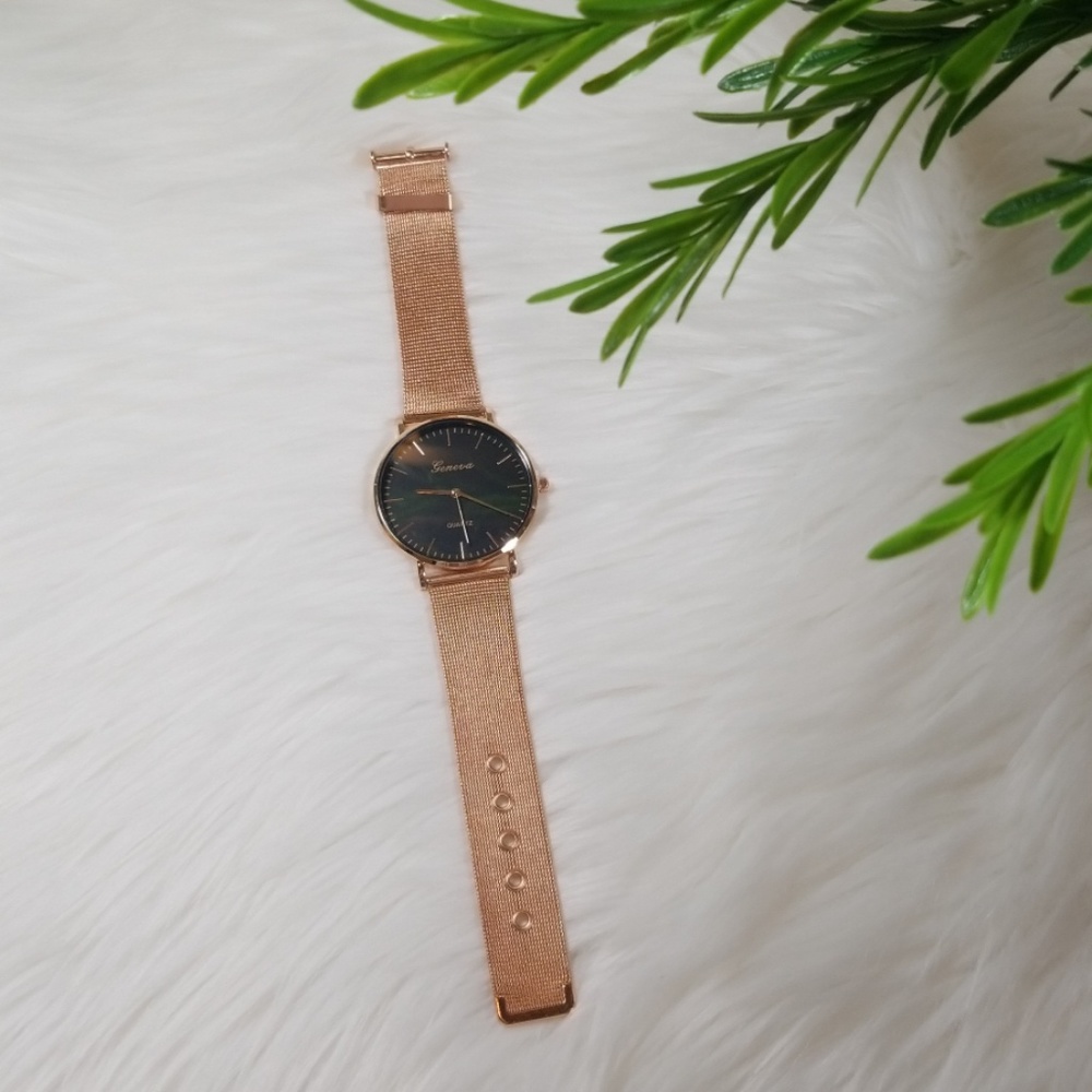 Geneva Rose Gold Tone Watch | 38 MM | rose gold - Picture 3 of 8